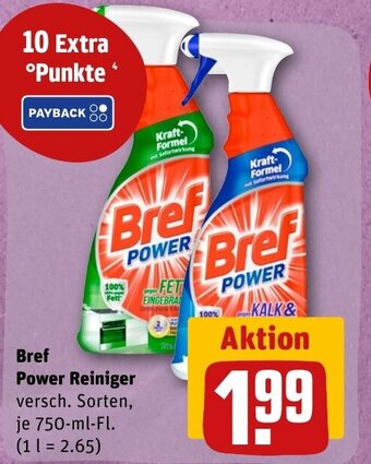 REWE Bref Power Reiniger tilbud