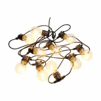 Imerco Sirius tobias supplerende lyskæde - 10 led-lamper - l 4,5 meter - klar tilbud