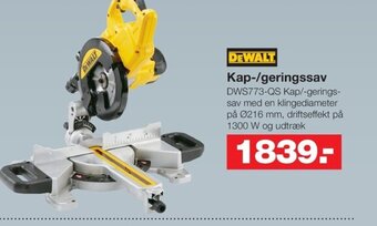 Bauhaus Kap-/geringssav tilbud