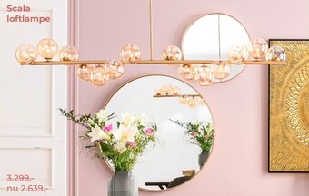 Kare Scala loftlampe tilbud