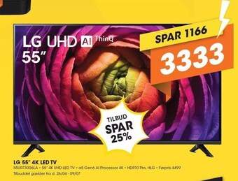 Expert Lg 55 4k led tv tilbud
