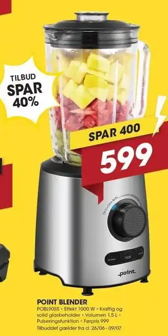 Punkt1 Point blender tilbud