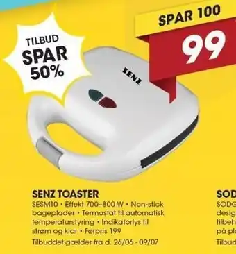 Punkt1 Senz toaster tilbud