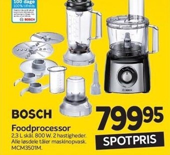 Din Isenkræmmer Bosch foodprocessor tilbud