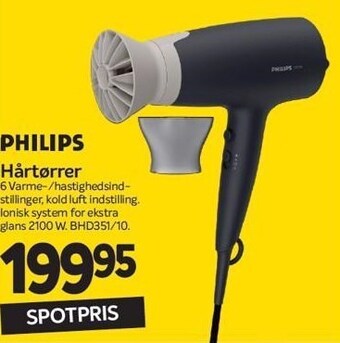 Din Isenkræmmer Philips hårtørrer tilbud