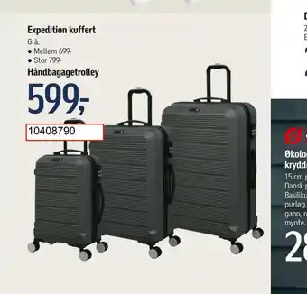 Føtex Expedition kuffert tilbud