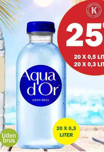 Købmandsgården Aqua d'or uden brus tilbud