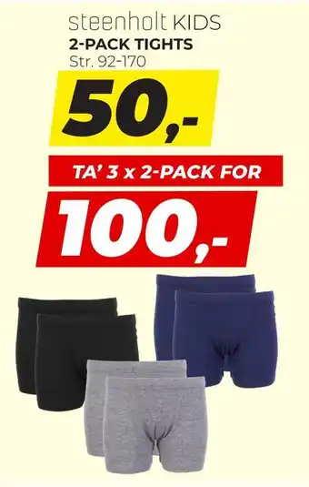Dansk Outlet Pack tights tilbud