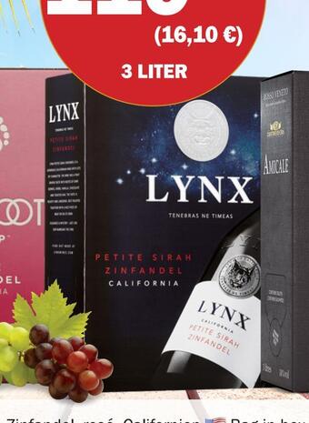Købmandsgården Lynx zinfandel tilbud