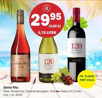 Købmandsgården Santa rita tilbud