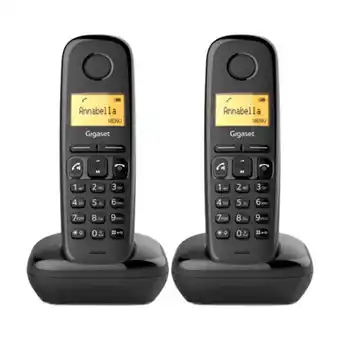 Expert Gigaset a270 duo trådløs telefon sort tilbud