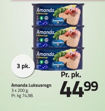 Fleggaard Amanda Luksusrogn tilbud