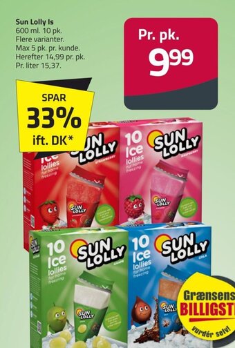 Sun Lolly Is