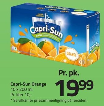 Fleggaard Capri-Sun Orange tilbud