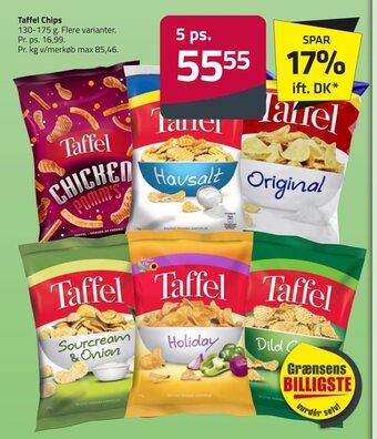 Fleggaard Taffel Chips tilbud