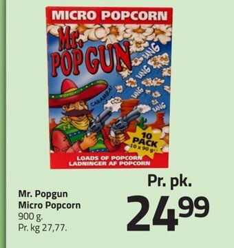 Fleggaard Mr. Popgun Micro Popcorn tilbud