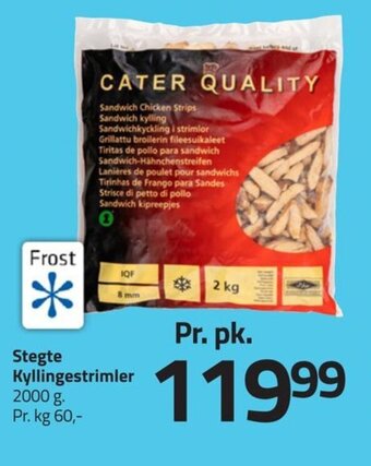 Fleggaard Stegte Kyllingestrimler tilbud