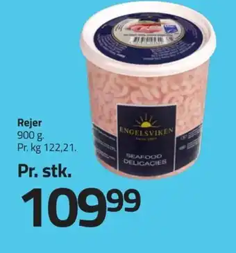 Fleggaard Rejer 900 g. tilbud