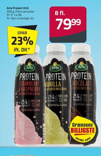 Fleggaard Arla Protein Drik tilbud
