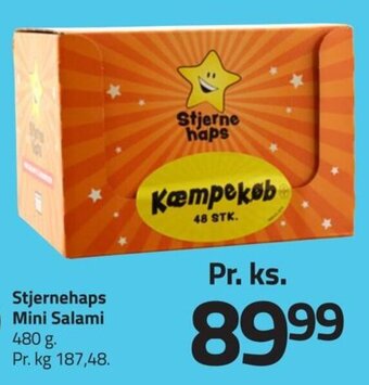 Fleggaard Stjernehaps Mini Salami tilbud
