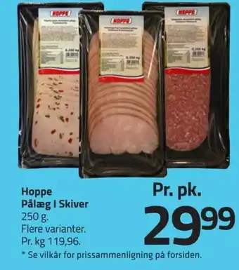 Fleggaard Hoppe Pålæg I Skiver 250 g. tilbud
