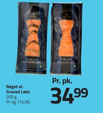 Røget el. Gravad Laks