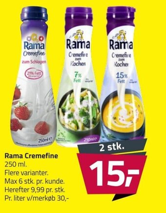 Fleggaard Rama Cremefine tilbud