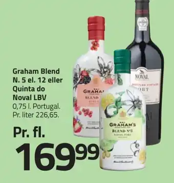 Graham Blend N. 5 el. 12 eller Quinta do Noval LBV