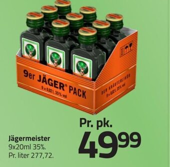 Fleggaard Jägermeister tilbud