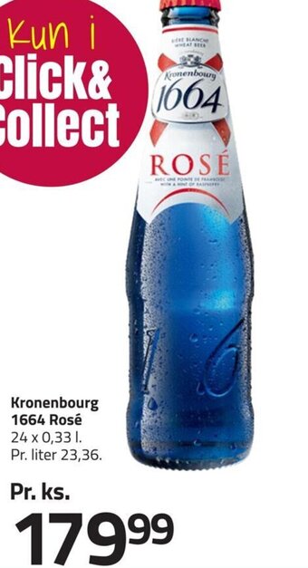 Fleggaard Kronenbourg 1664 Rosé tilbud