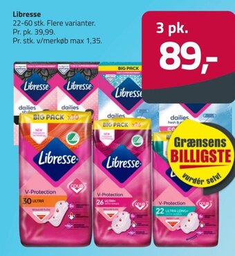 Fleggaard Libresse tilbud