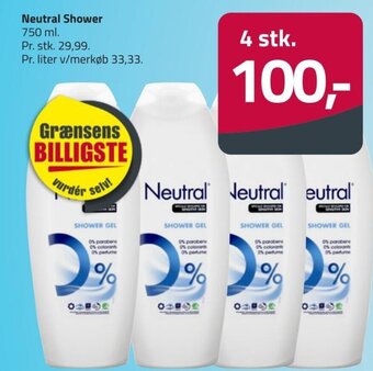 Neutral Shower