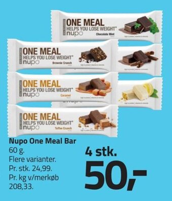 Fleggaard Nupo One Meal Bar tilbud