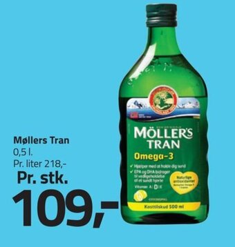 Fleggaard Møllers Tran tilbud