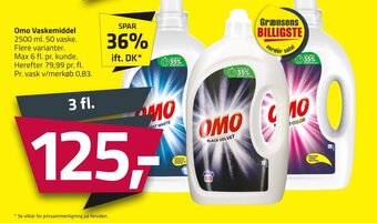 Fleggaard Omo Vaskemiddel tilbud