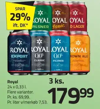 Fleggaard Royal tilbud