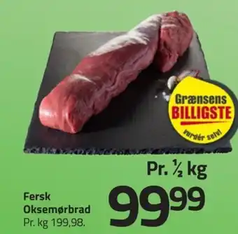 Fleggaard Fersk Oksemørbrad tilbud