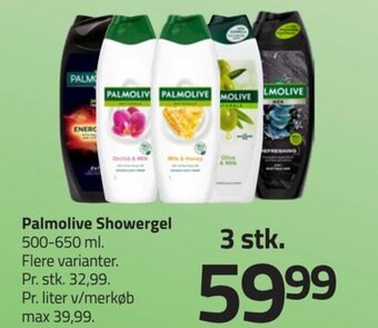 Fleggaard Palmolive Showergel tilbud