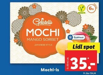 Lidl Mochi-is tilbud