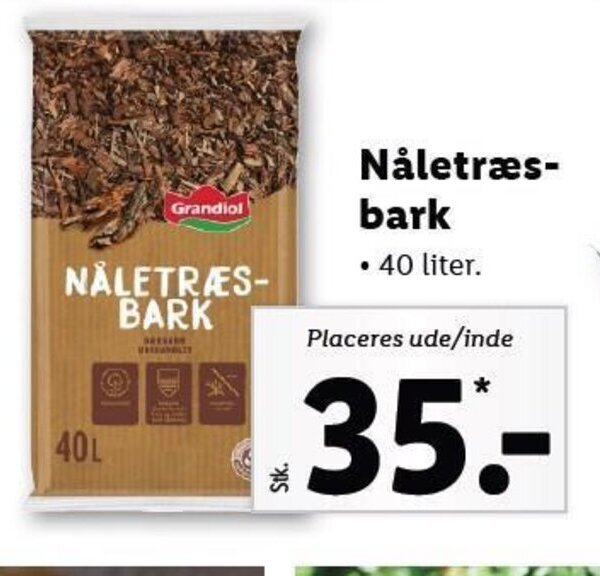 Nåletræsbark tilbud hos Lidl