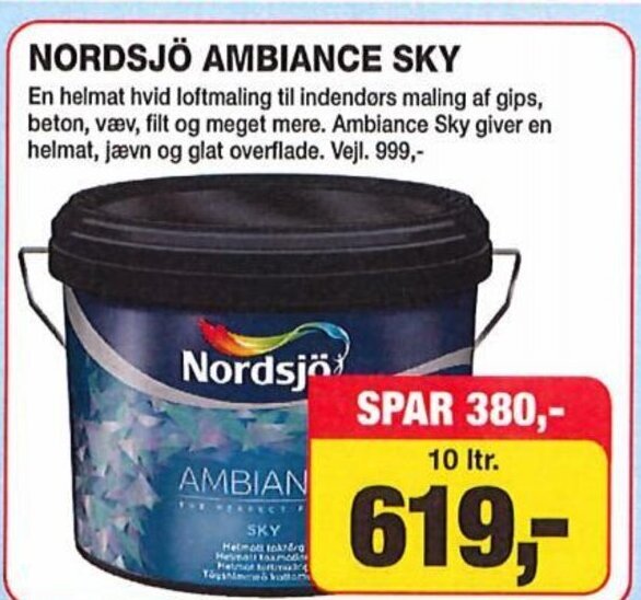 NORDSJÖ AMBIANCE SKY tilbud hos Farveland