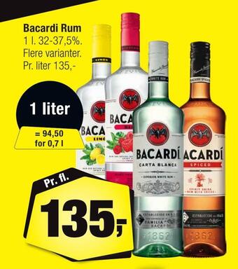Calle Bacardi rum tilbud
