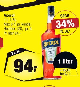 Calle Aperol tilbud