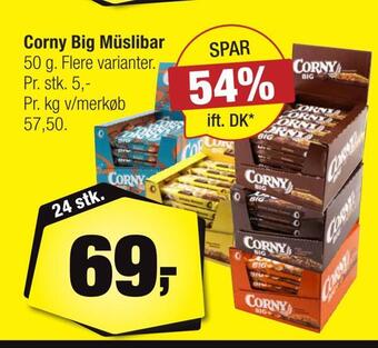 Calle Corny big müslibar tilbud