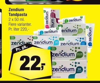 Calle Zendium tandpasta tilbud