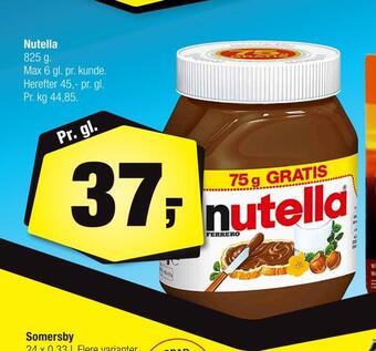 Calle Nutella tilbud