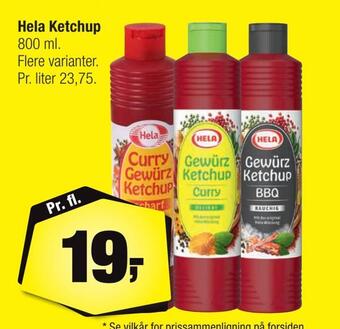 Calle Hela ketchup tilbud