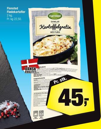 Calle Flensted flødekartofler tilbud