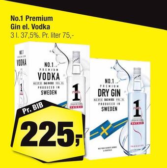 Calle No.1 premium gin el. vodka tilbud