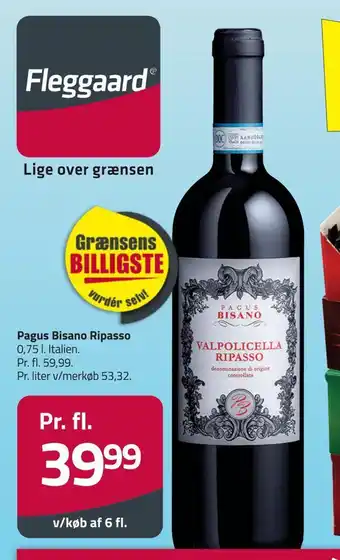 Fleggaard Pagus bisano ripasso tilbud